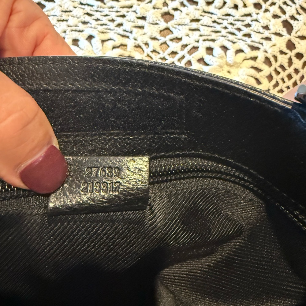 Gucci Black Web Crossbody Bag - Picture 5 of 11